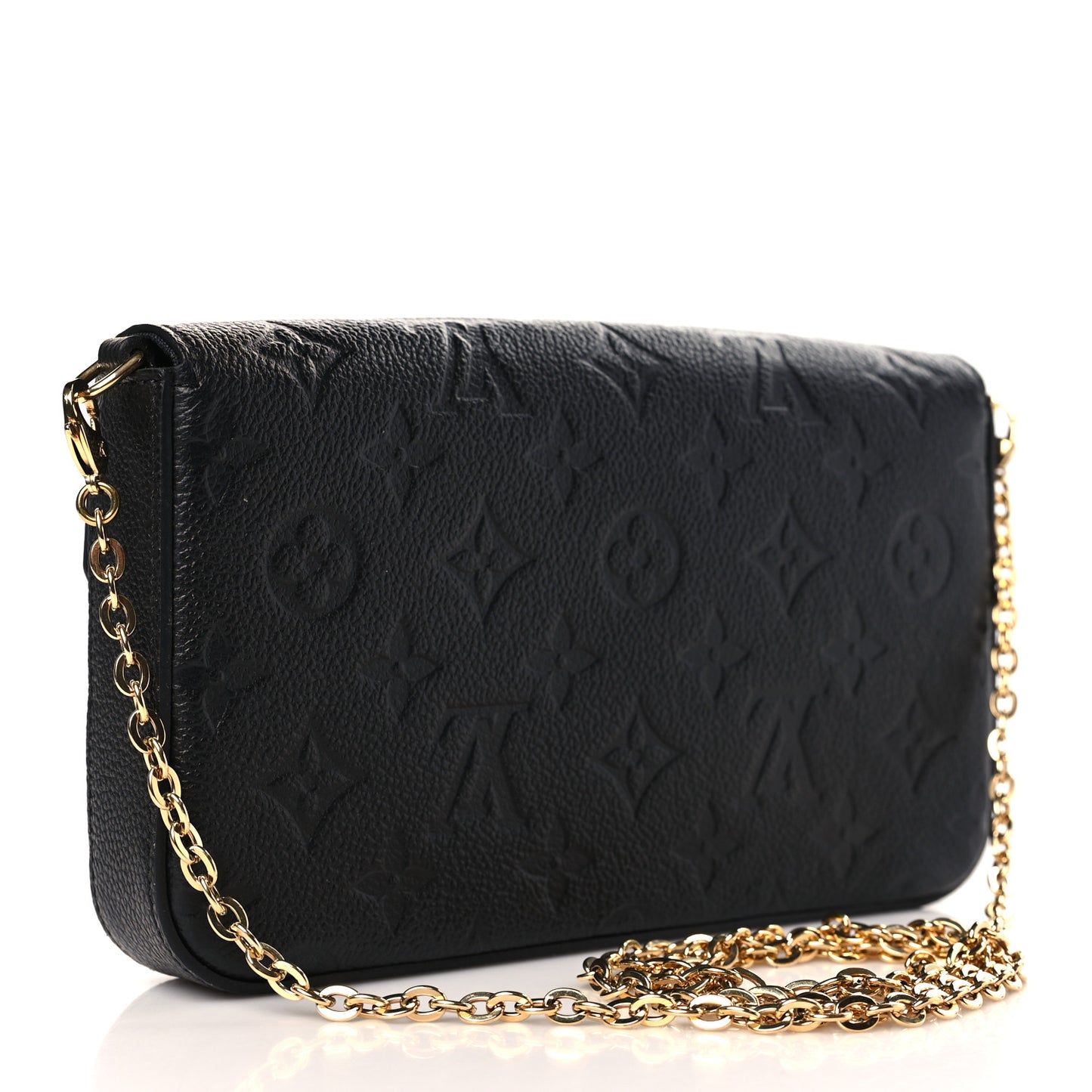 Empreinte Pochette Felicie Chain Wallet Black