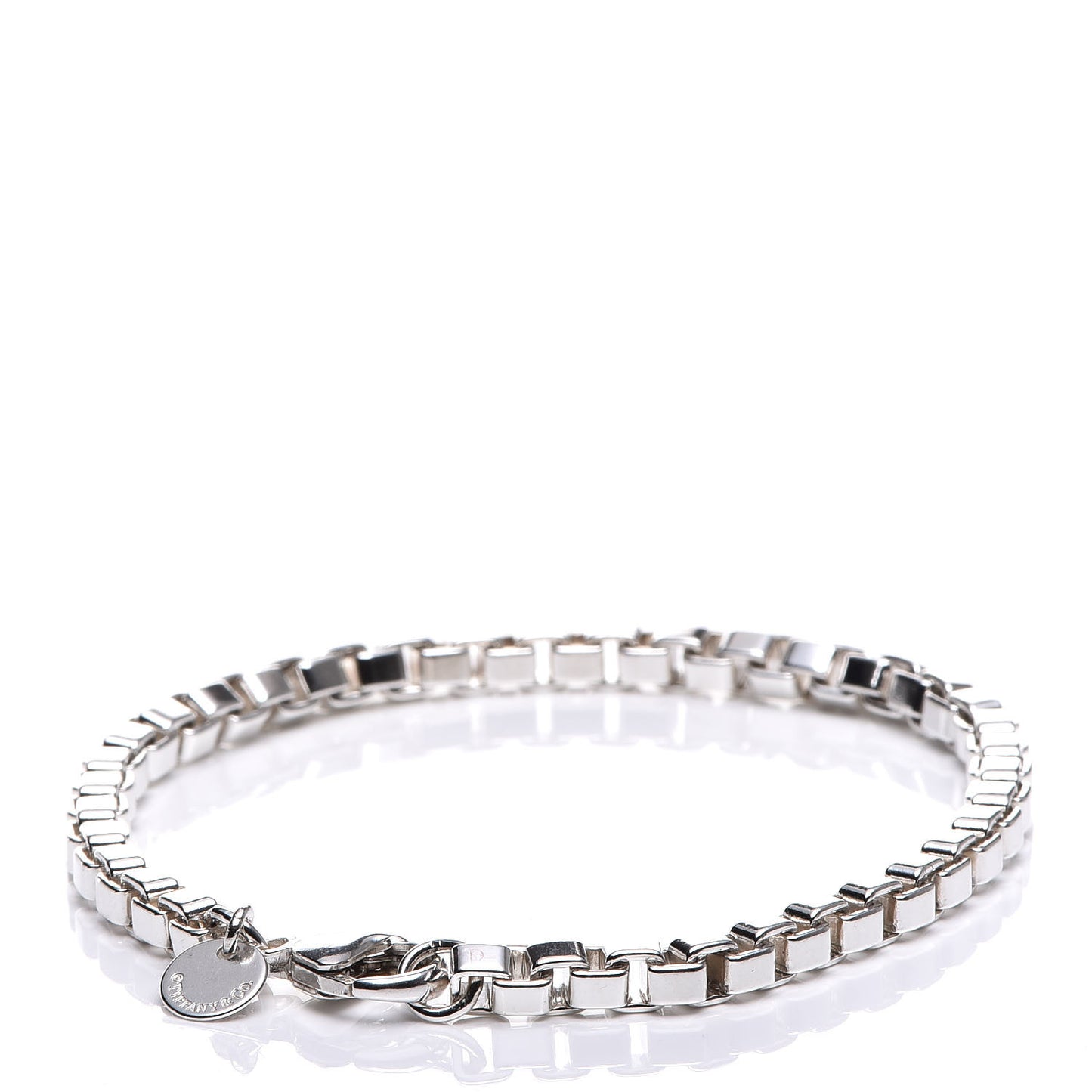 Sterling Silver 4mm Venetian Link Bracelet