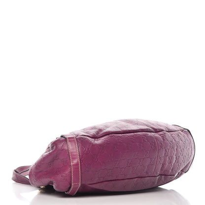 Gucci Guccissima Medium Abbey Shoulder Bag Purple 4 of 9