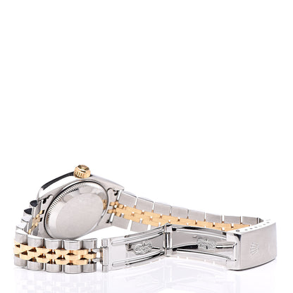 Rolex Stainless Steel 18K Yellow Gold 26mm Oyster Perpetual Datejust Watch Silver 79173 6 of 6