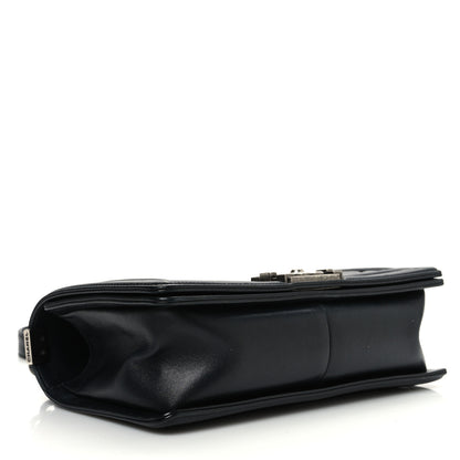 Chanel Lambskin Quilted Medium Boy Flap Black 4 of 11
