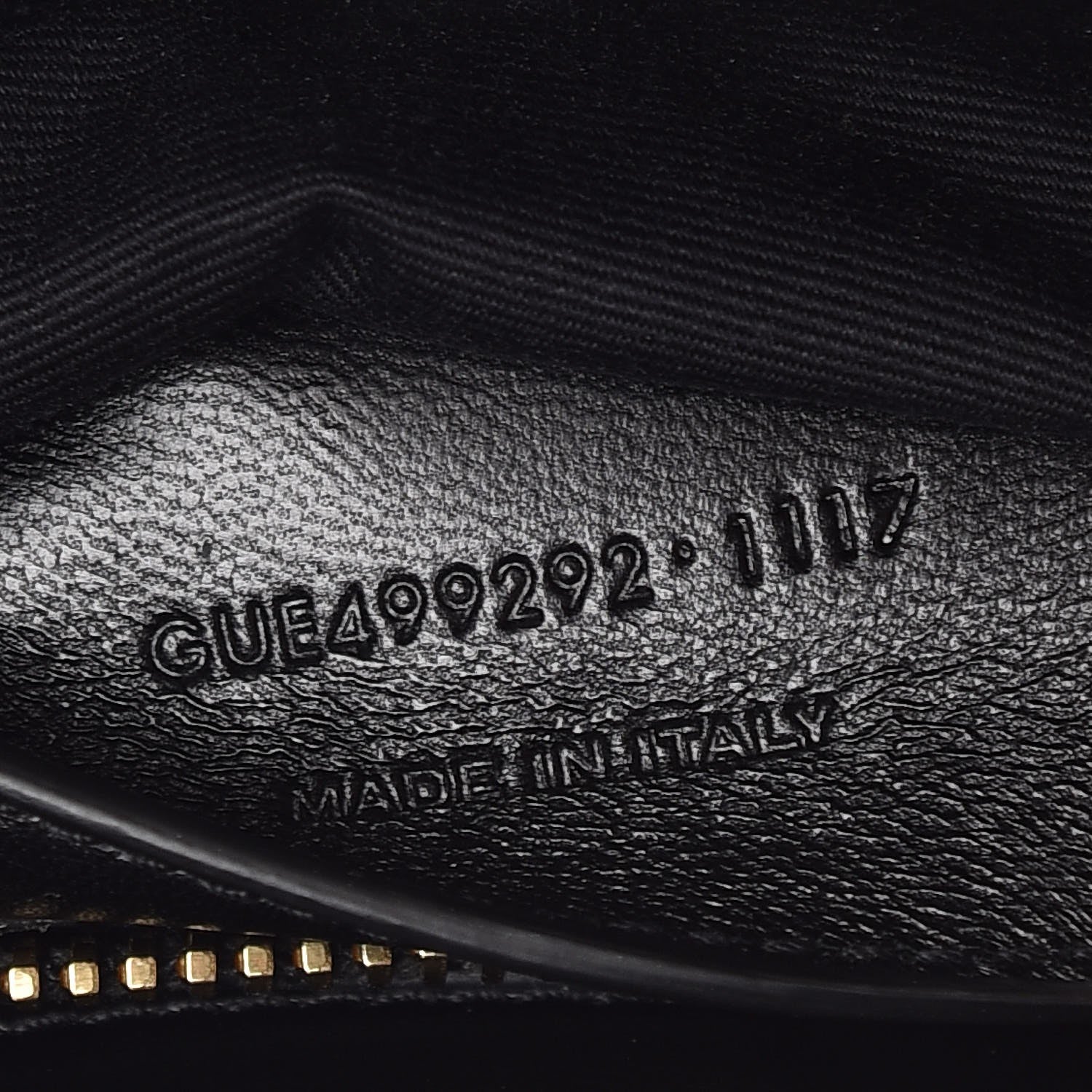 Saint Laurent Calfskin Matelasse Chevron Studded Monogram Medium College Bag Black 8 of 8
