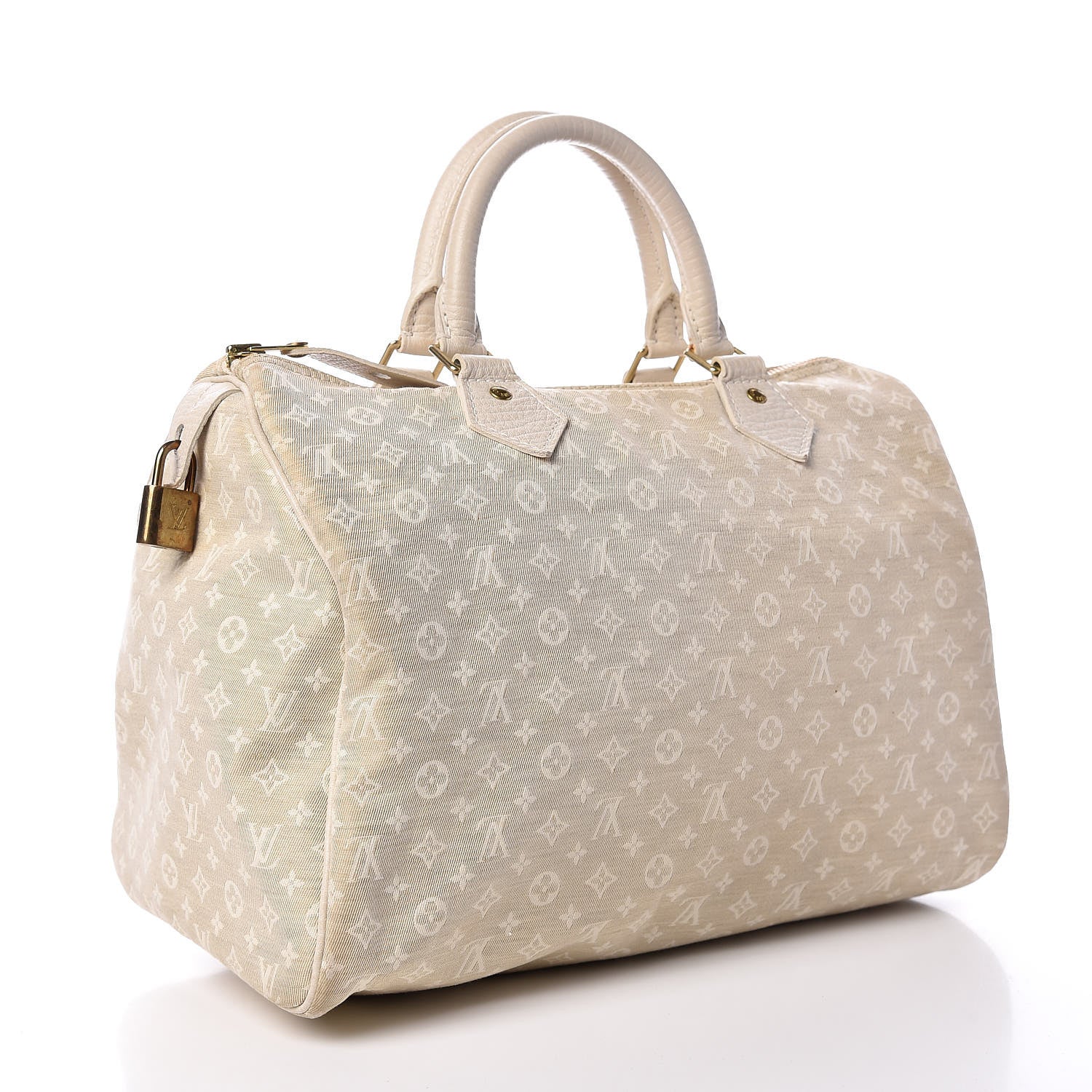 Louis Vuitton Mini Lin Speedy 30 Dune 3 of 10