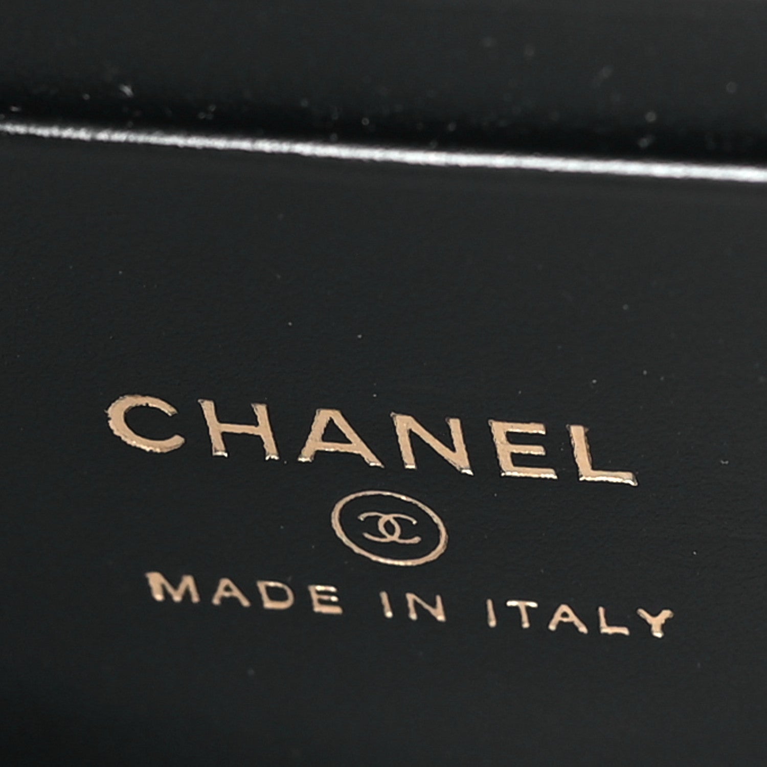 Chanel Shiny Caviar Quilted Pick Me Up Vanity Case Black 6 of 10