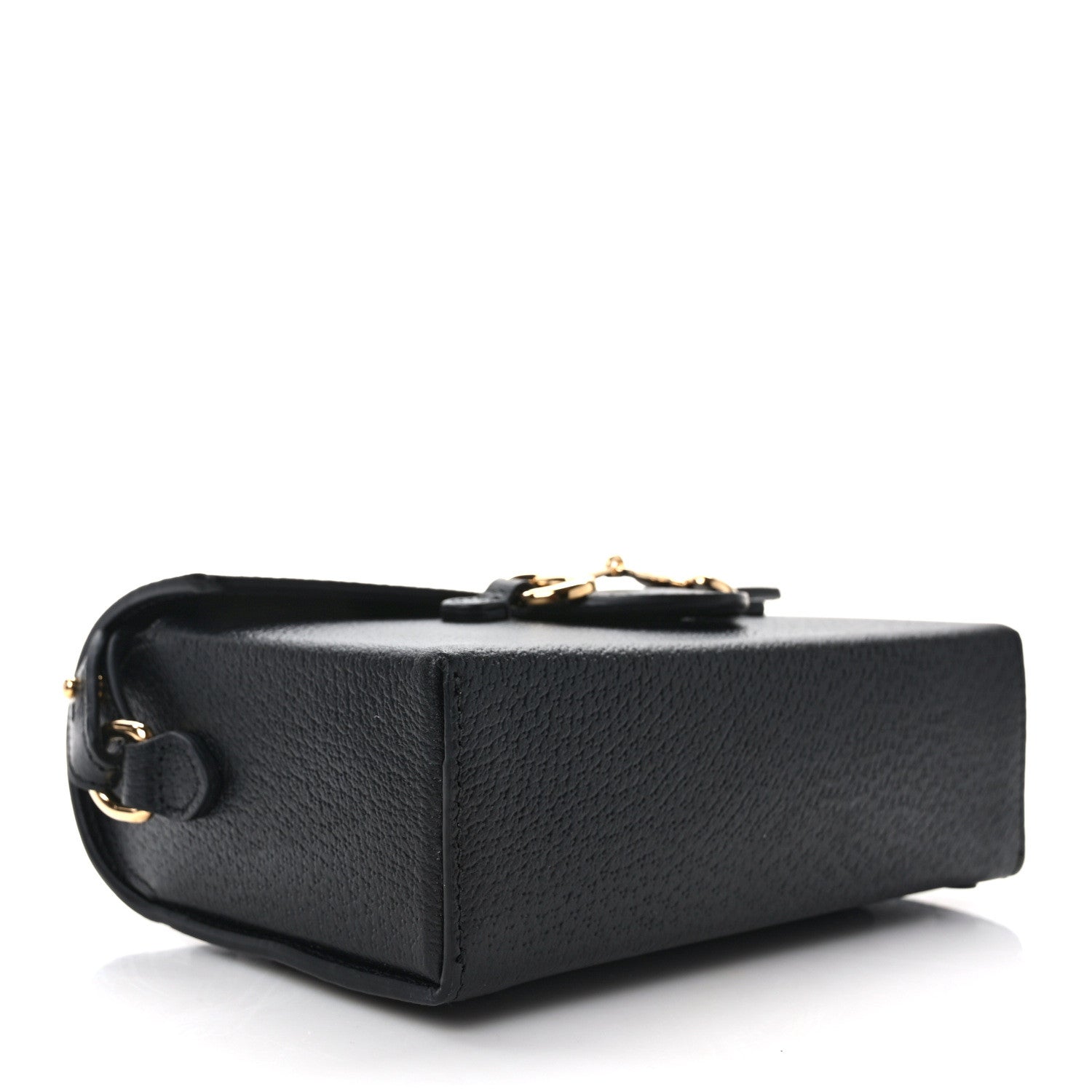 Gucci Calfskin Horsebit 1955 Shoulder Bag Black 4 of 10