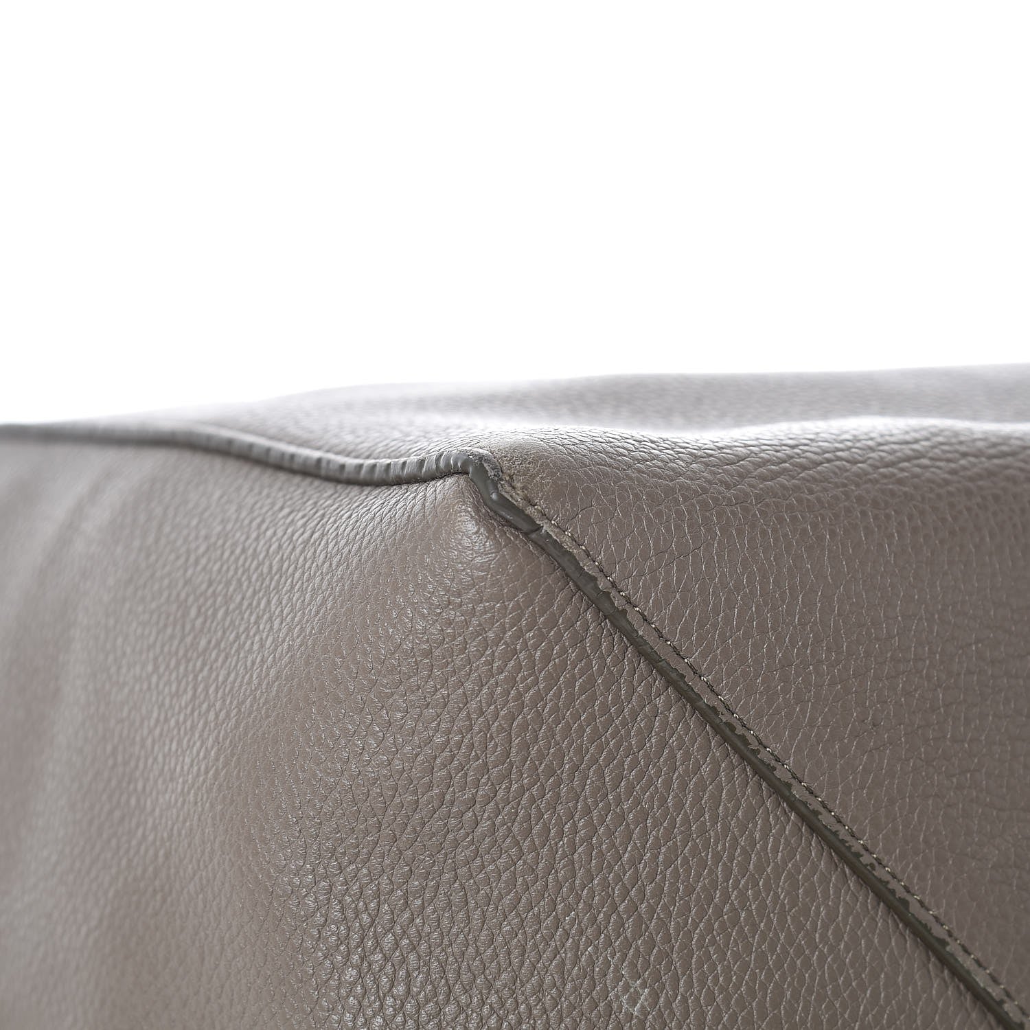 Celine Soft Grained Calfskin Small Belt Cabas Phantom Taupe 12 of 18