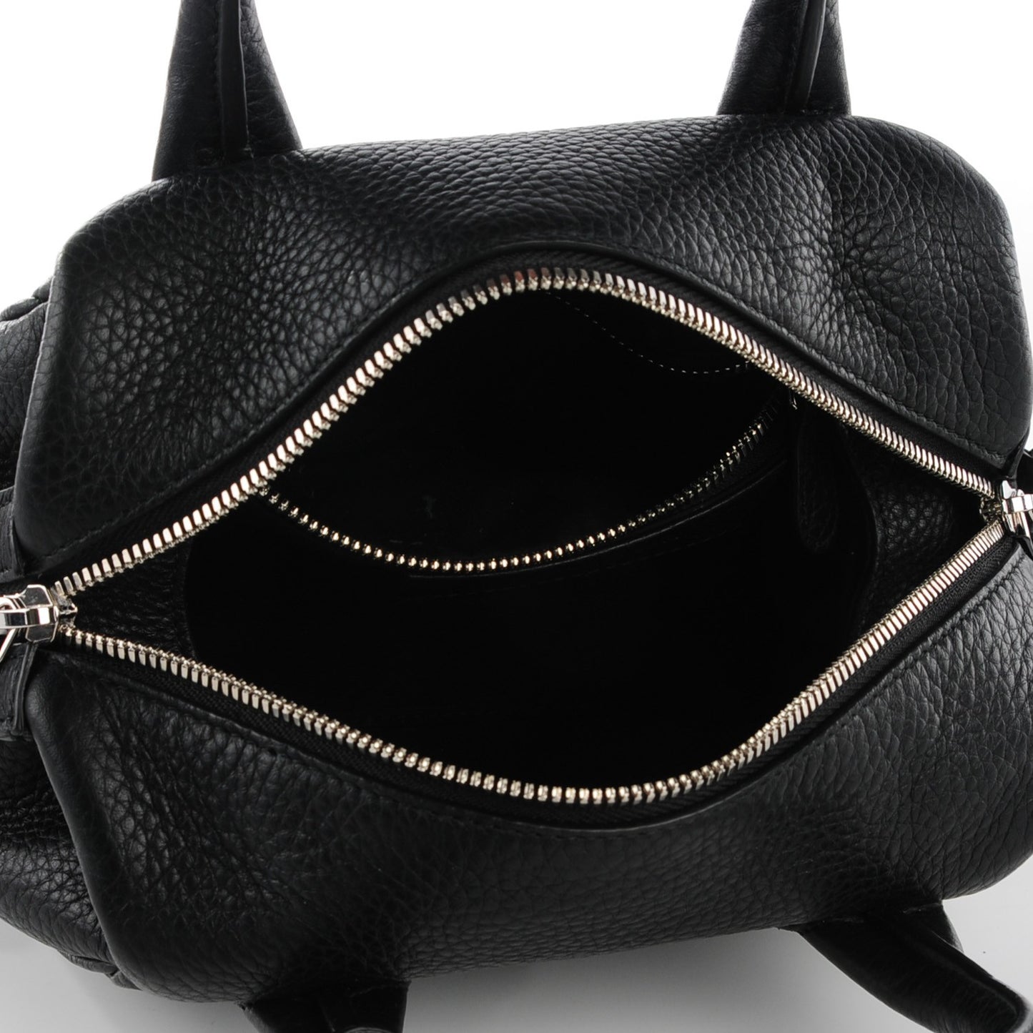 Veau Gros Grain Mini Infanta Boston Black