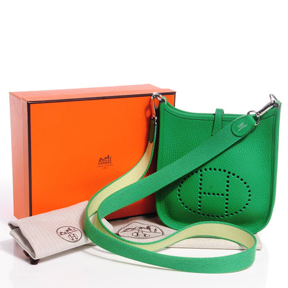 Hermes Taurillon Clemence Evelyne TPM Bambou 8 of 13