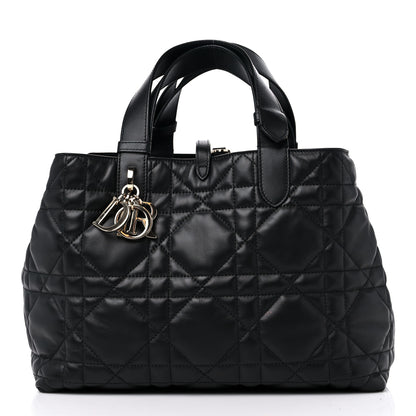 Christian Dior Calfskin Macrocannage Medium Toujours Black 3 of 11