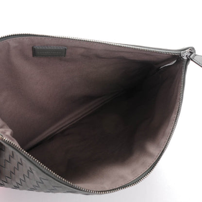 Bottega Veneta Nappa Intrecciato Document Case Light Grey 5 of 7