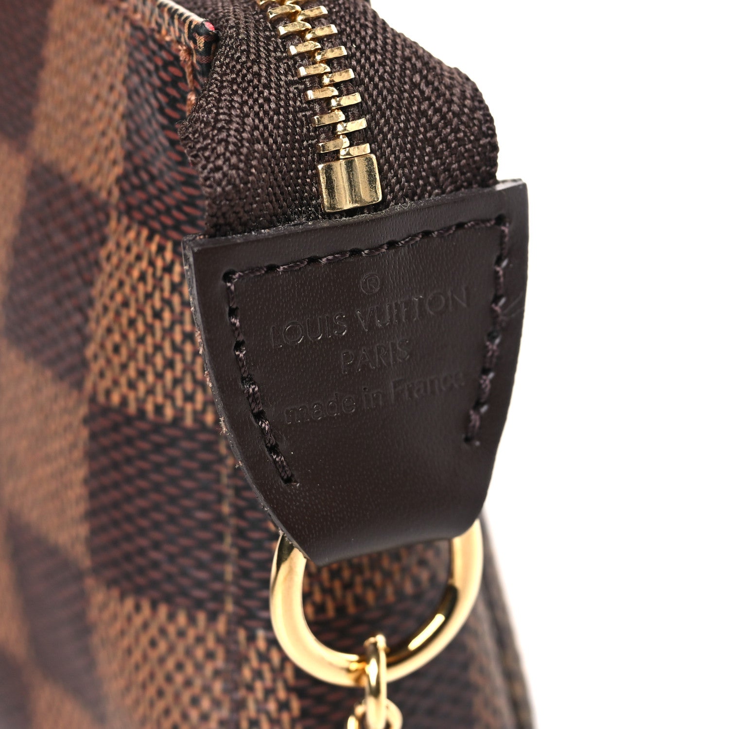 Louis Vuitton Damier Ebene Mini Pochette Accessories 6 of 8
