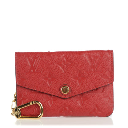 Louis Vuitton Empreinte Key Pouch Cherry 1 of 7