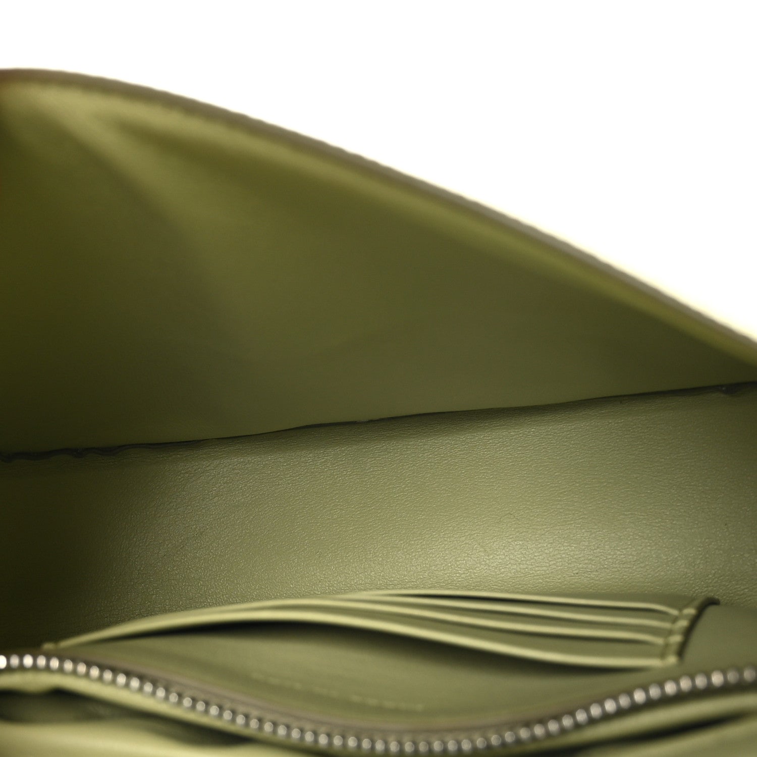 Celine Baby Grained Calfskin Small Trotteur Sage 5 of 8