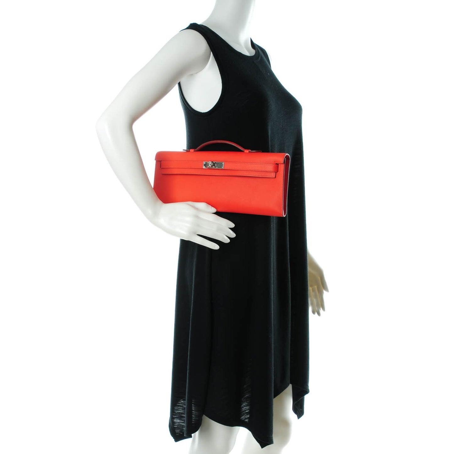 Swift Kelly Cut Clutch Pochette Capucine