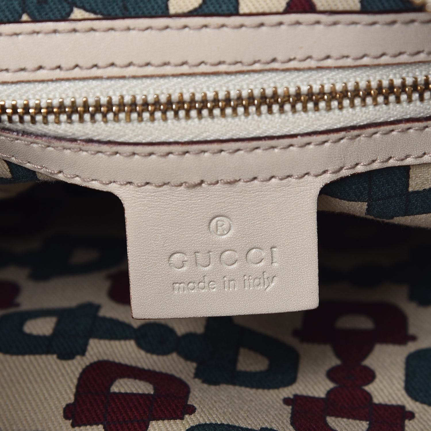Gucci Guccissima Creole Hobo White 6 of 13