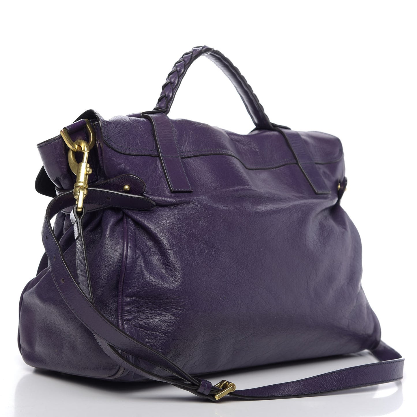 Polished Buffalo Oversized Alexa Grape
