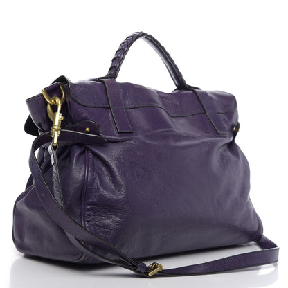 Mulberry Polished Buffalo Oversized Alexa Grape 3 of 15