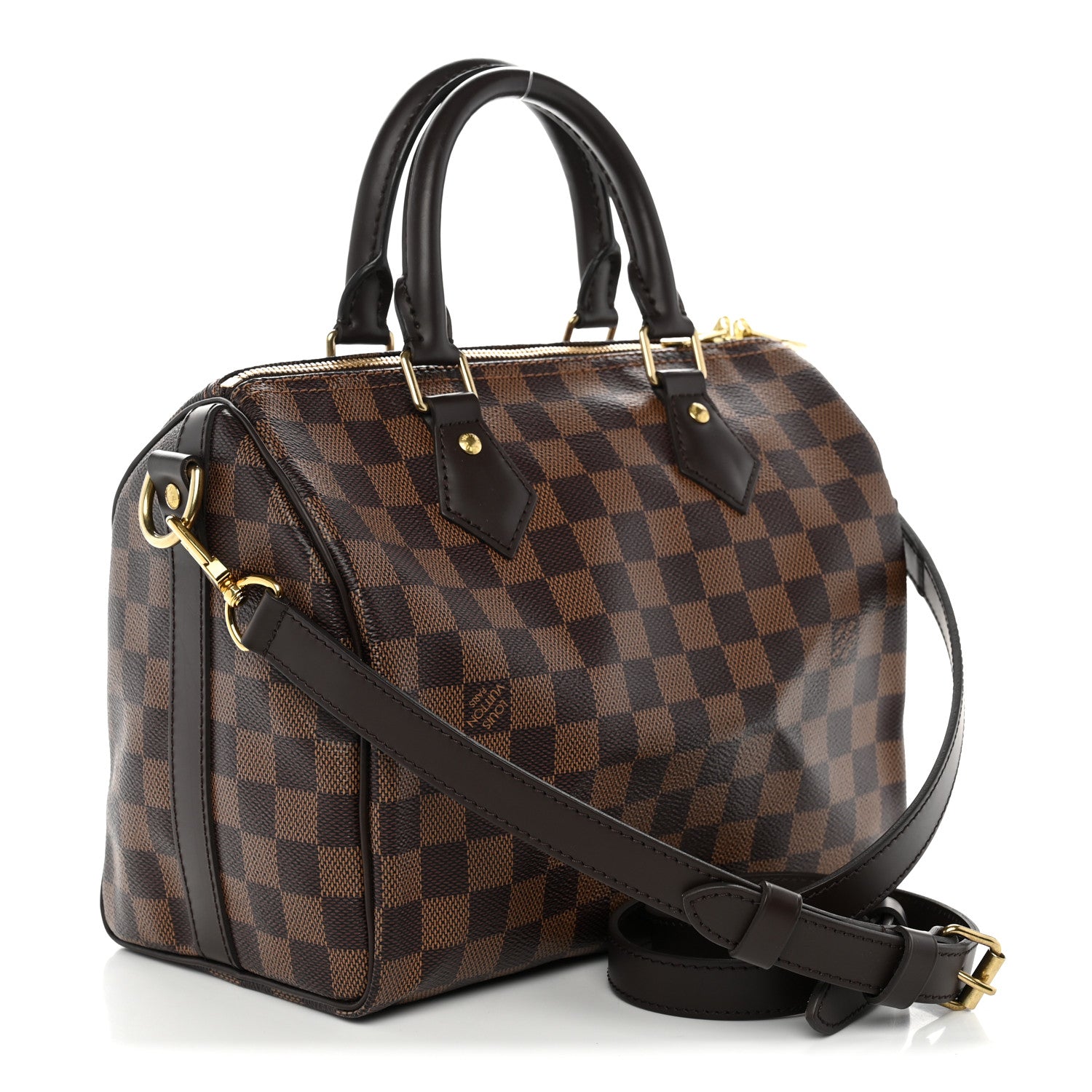 Louis Vuitton Damier Ebene Speedy Bandouliere 25 3 of 9
