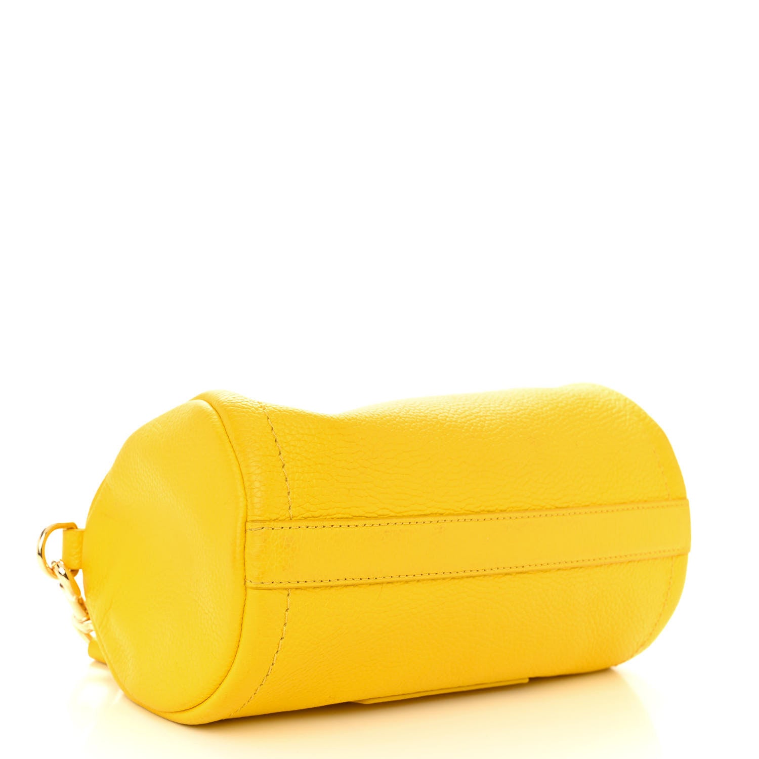 Marc Jacobs Calfskin The Duffle Bag Yellow 4 of 10