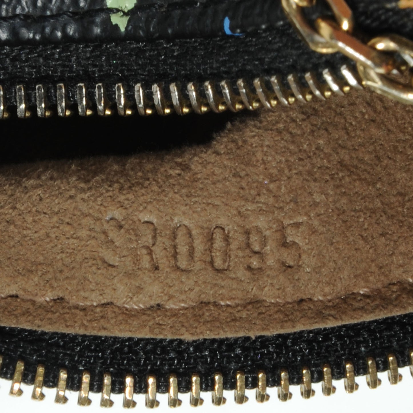 Monogram Multicolor Berlingot Coin Purse Black