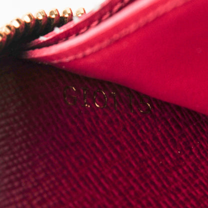 Louis Vuitton Monogram Clemence Wallet Fuchsia 6 of 7