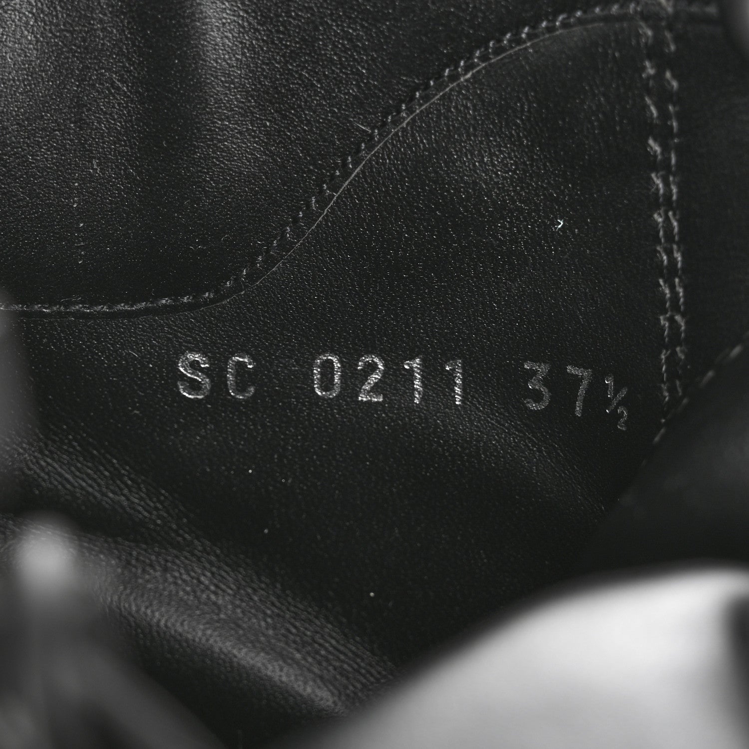 Louis Vuitton Suede Calfskin Jacquard Since 1854 Laureate Platform Desert Boots 37.5 Black 9 of 10