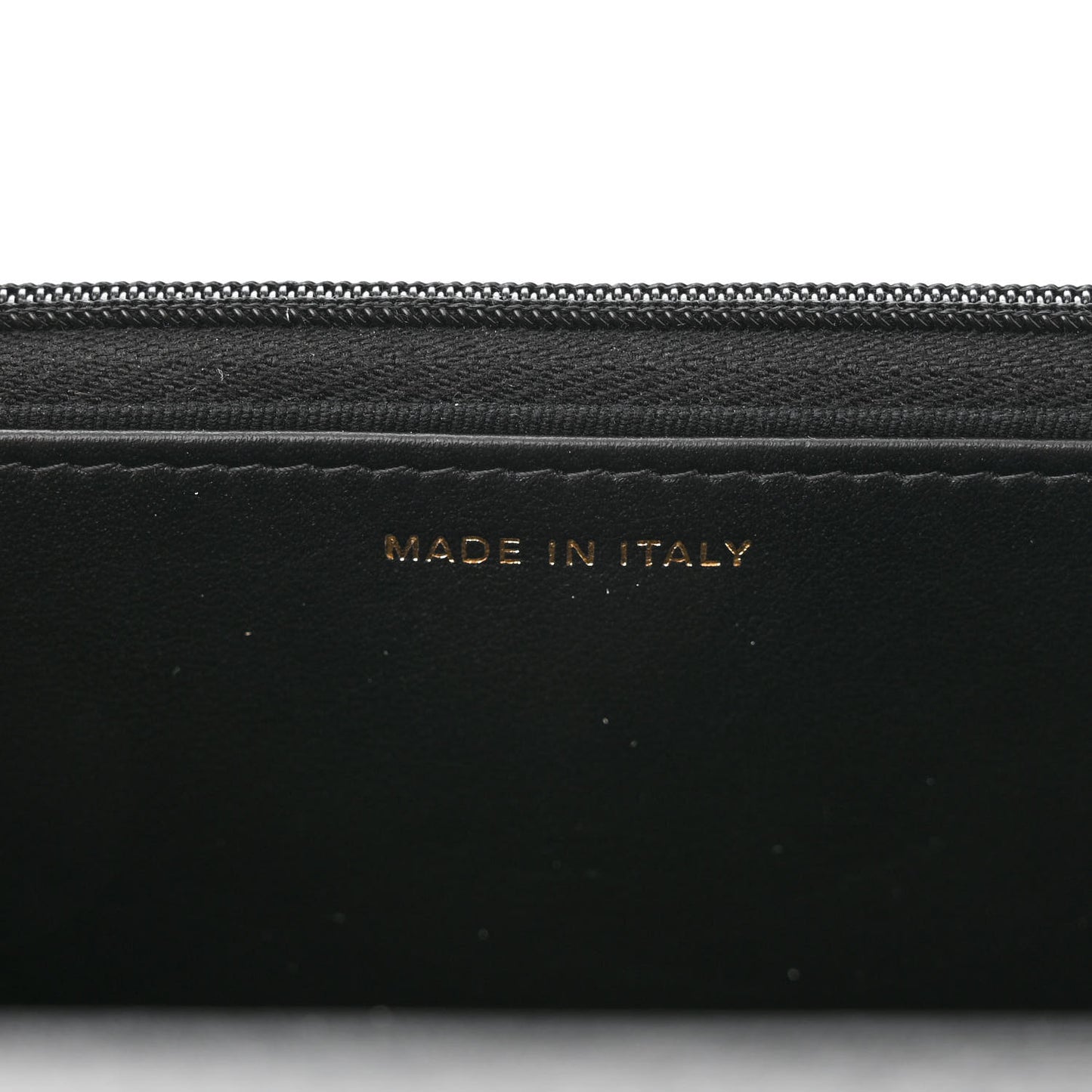 Caviar Quilted Camellia Wallet On Chain WOC Black