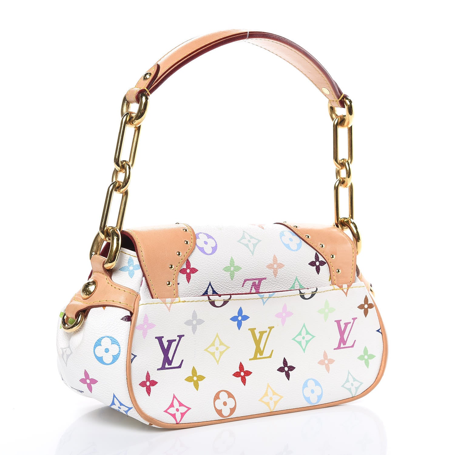 Louis Vuitton Monogram Multicolor Marilyn White 3 of 13
