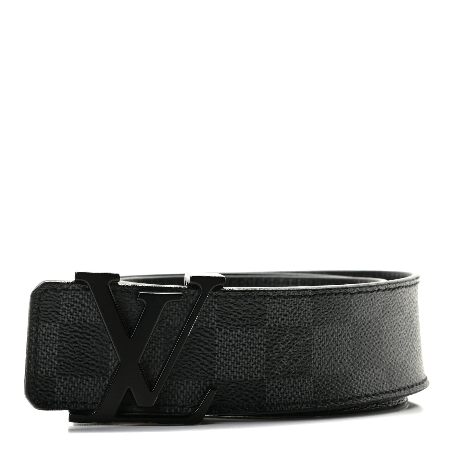 Damier Graphite 40mm LV Initiales Belt 95 38