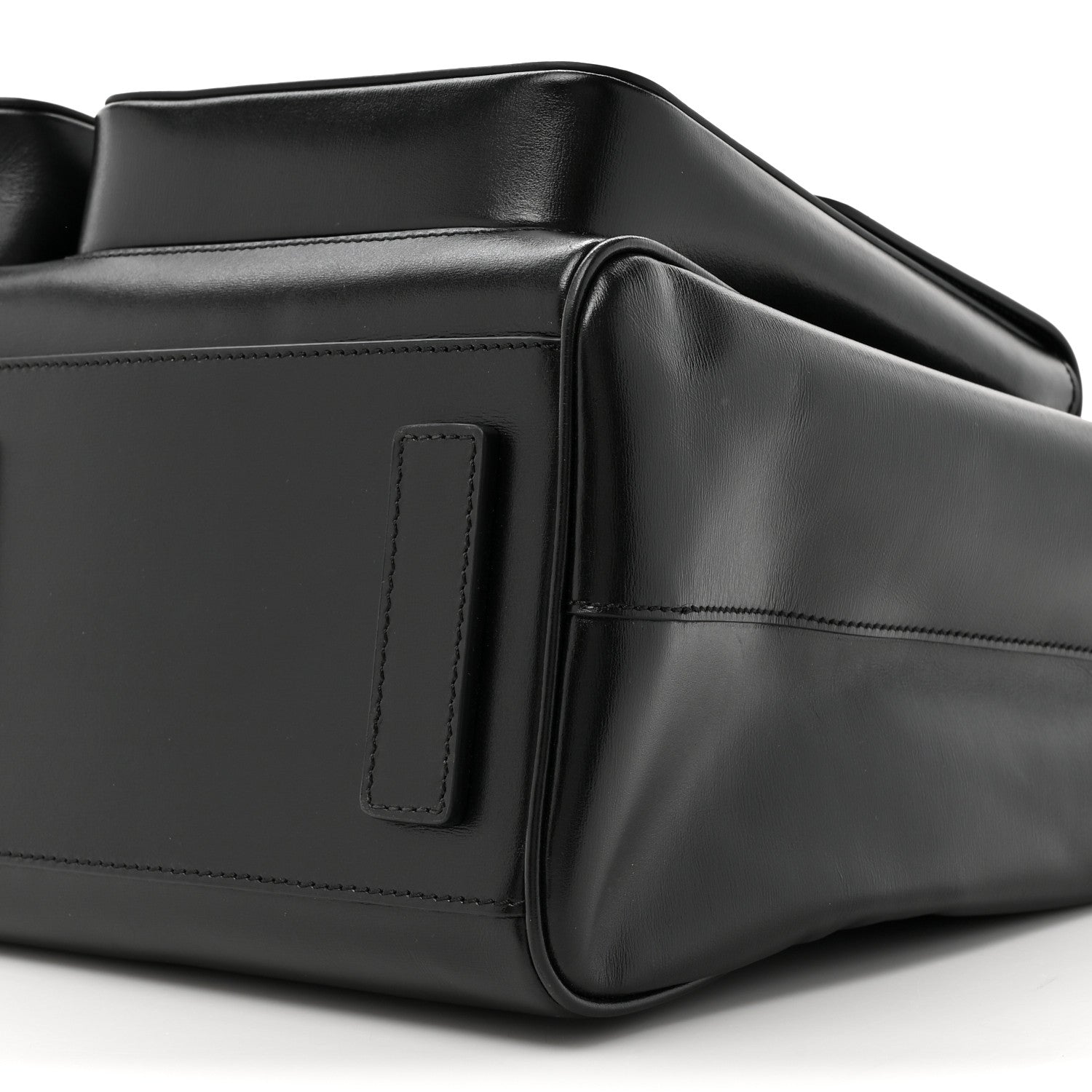 Versace Calfskin Cargo Tote Black 8 of 9