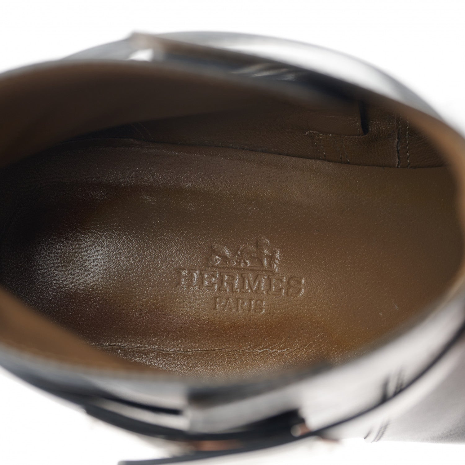 Hermes Calfskin Neo Low Boots 38.5 Black 8 of 8