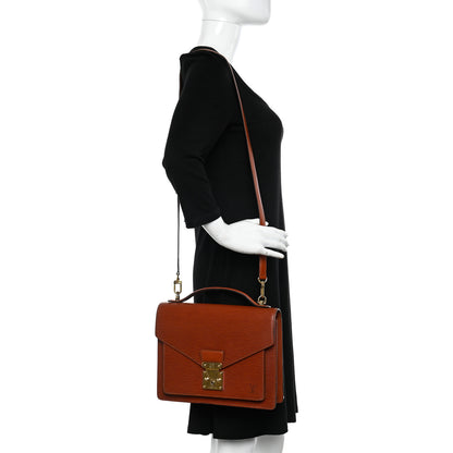 Louis Vuitton Epi Monceau Kenyan Fawn 2 of 19