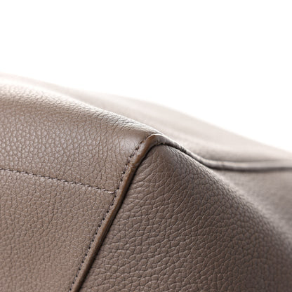 Celine Soft Grained Calfskin Sangle Bucket Bag Taupe 10 of 12