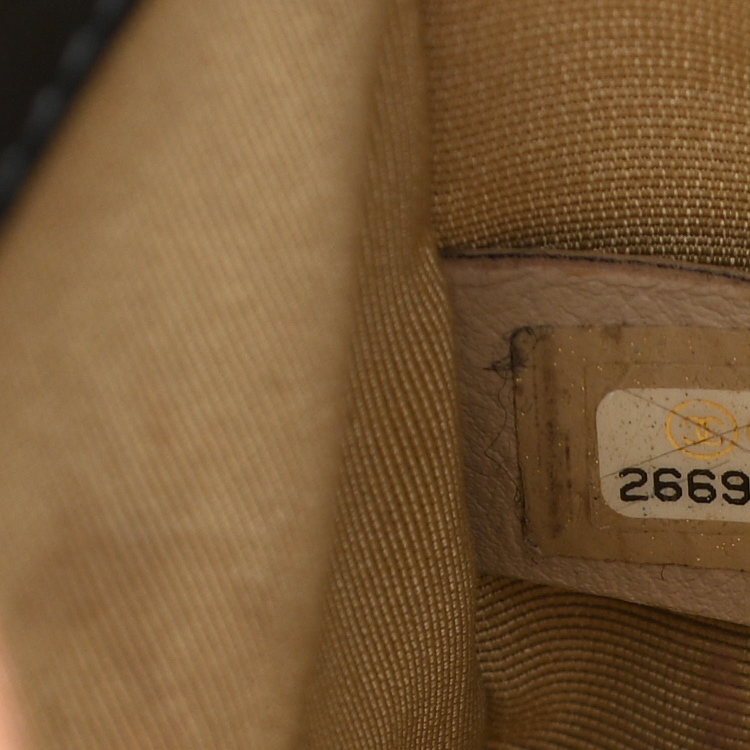 Chanel Crumpled Calfskin Chevron Small Chain Boy Flap Black 6 of 10