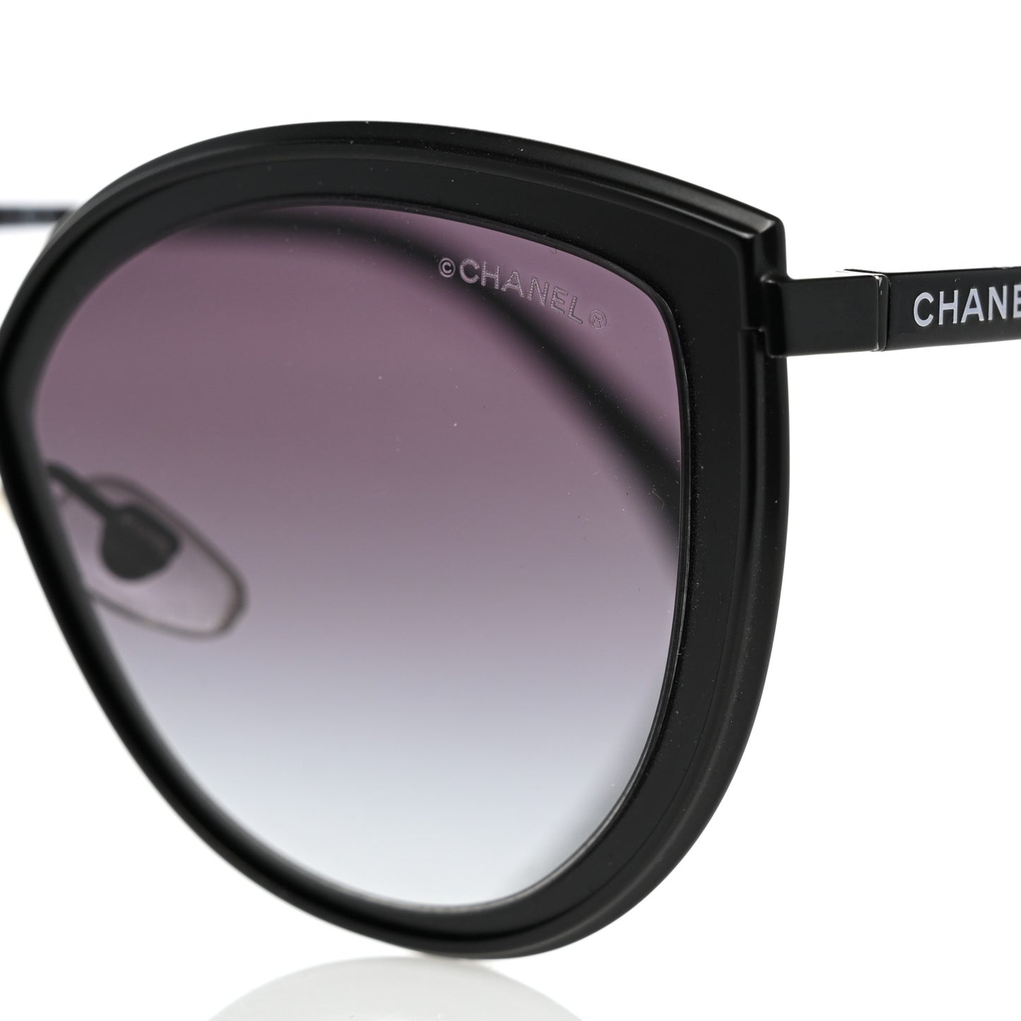 Cat Eye Sunglasses 4222 Black