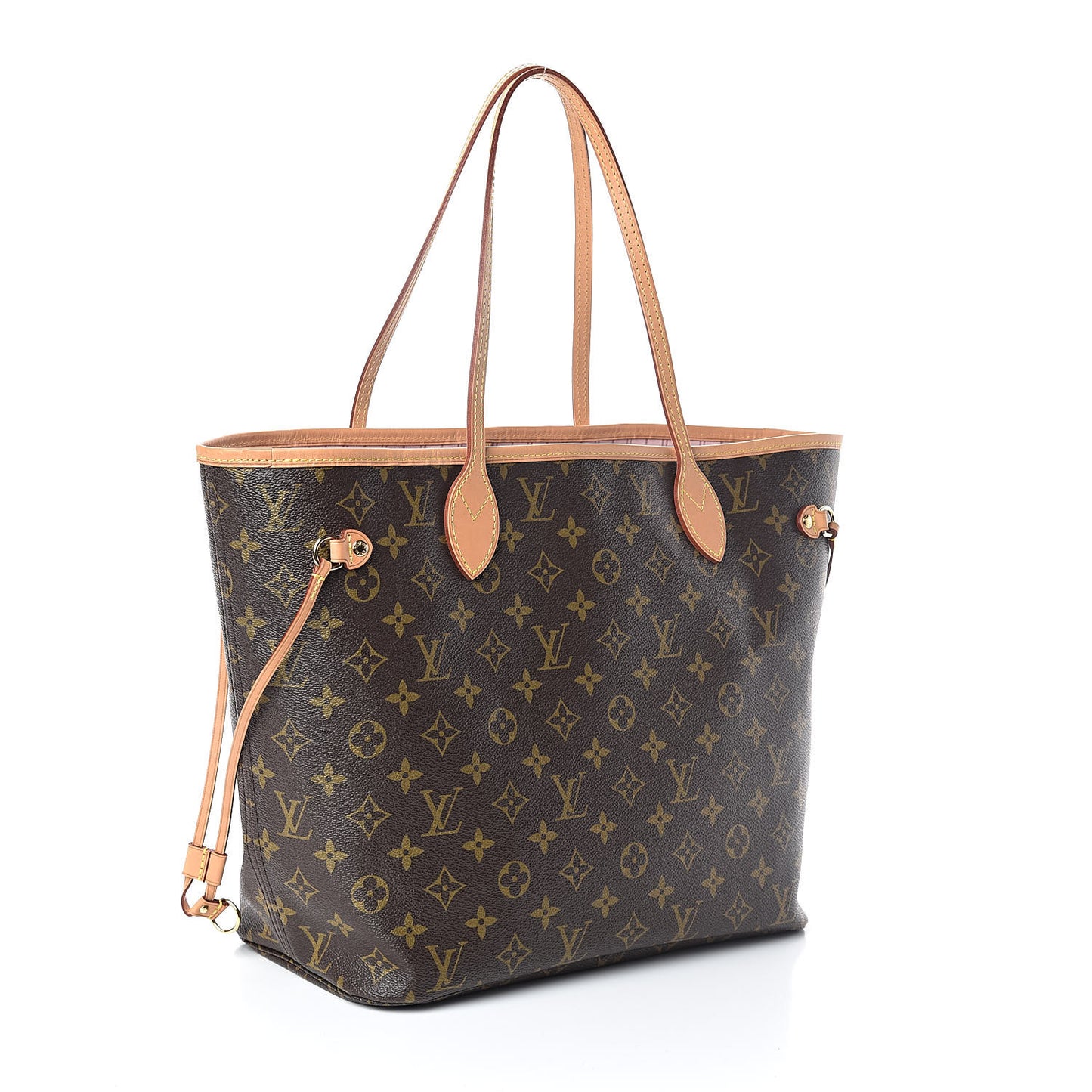 Monogram Maui V Neverfull MM Rose Ballerine