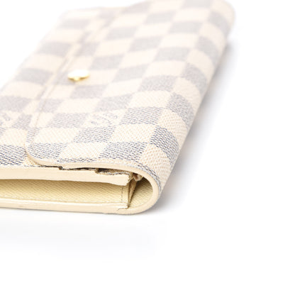 Louis Vuitton Damier Azur Emilie Wallet 9 of 12