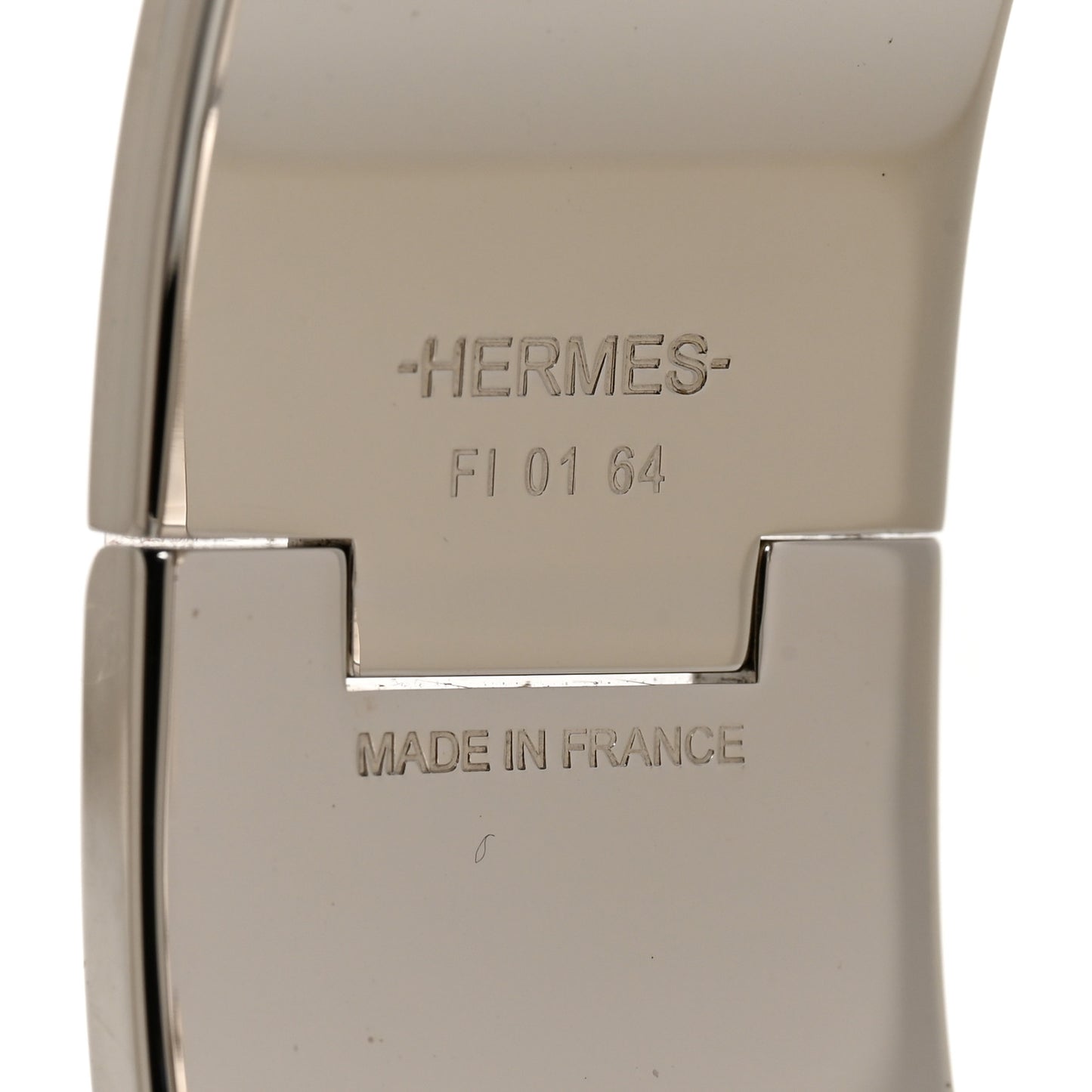 Enamel Wide Clic Clac H Bracelet GM Rose Dragee
