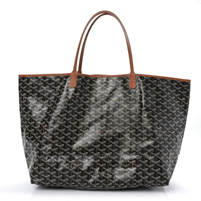 Goyard Goyardine Saint Louis GM Black Gold 1 of 8