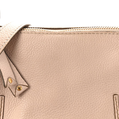 Chloe Calfskin Medium Marcie Satchel Abstract White 8 of 10