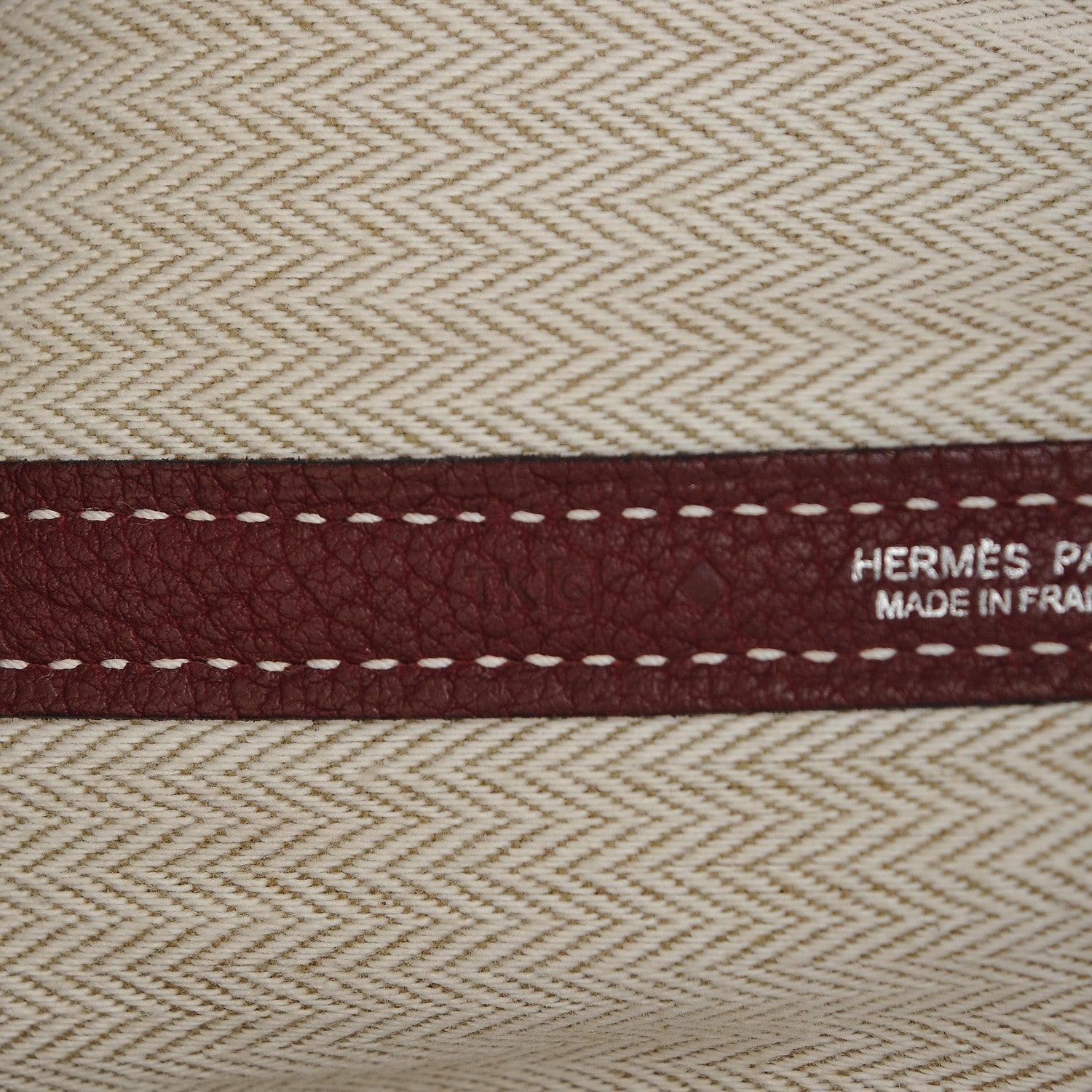 Hermes Negonda Garden Party 36 MM Rouge H 7 of 9