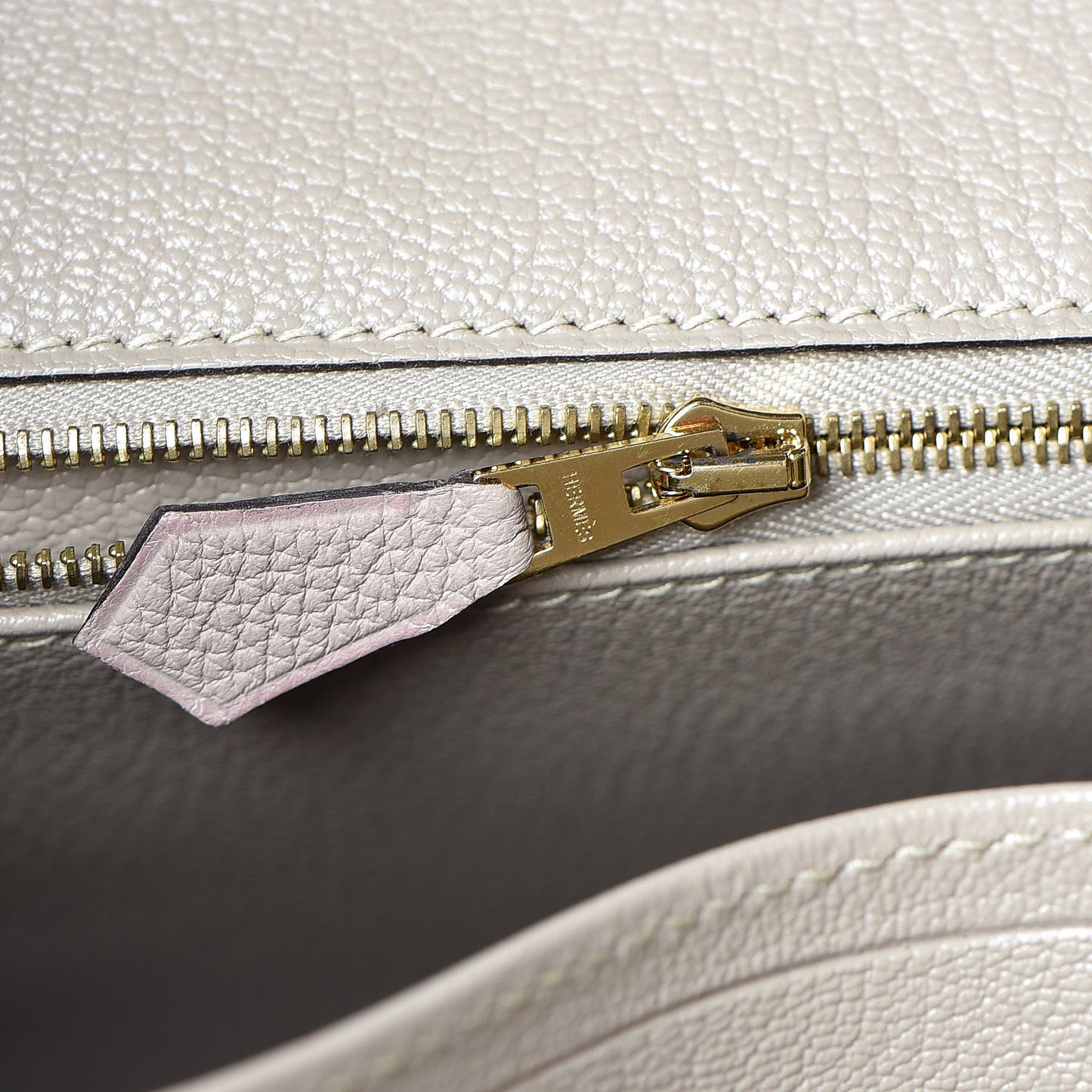 Togo Birkin 35 Gris Tourterelle