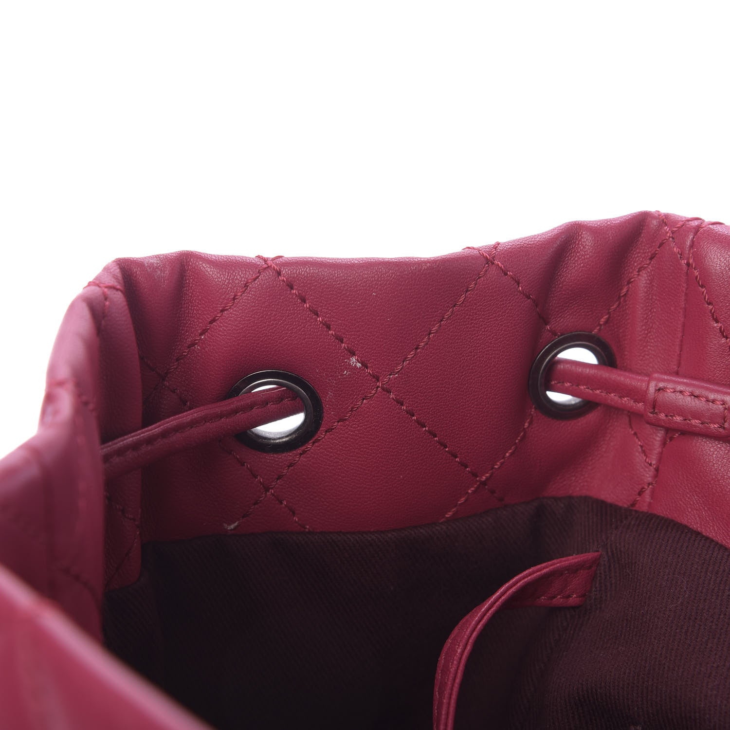 Chanel Lambskin Quilted Daily Supple Backpack Fuchsia 9 of 11