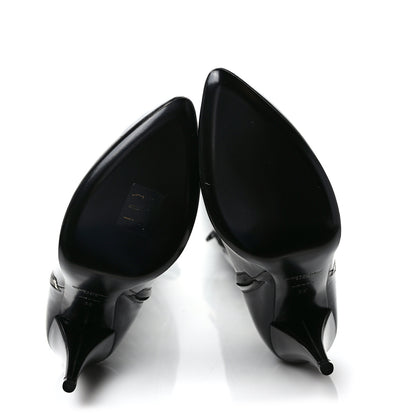 Saint Laurent Nappa Fetish 105 Zip Over The Knee Boots 39 Black 5 of 7