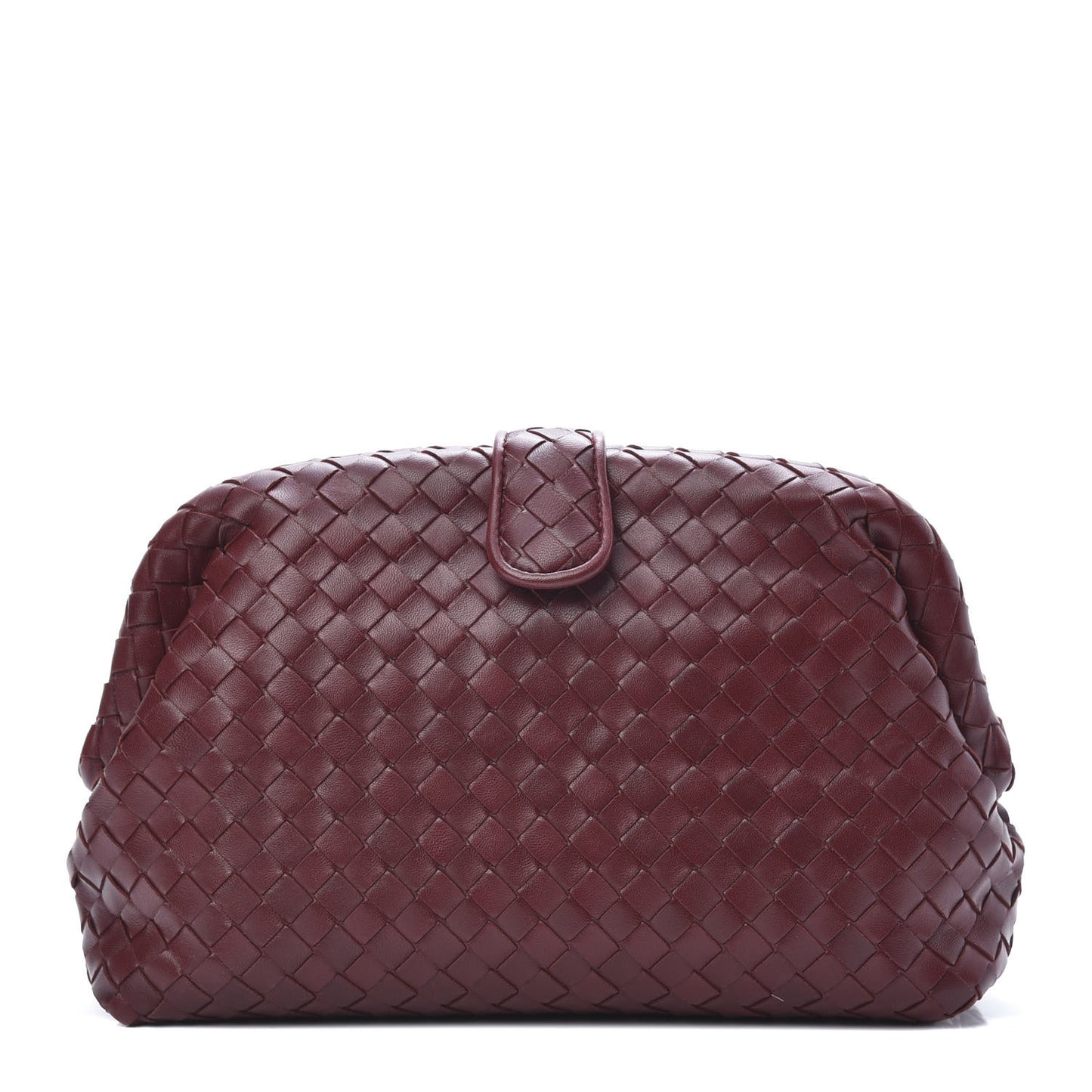 Nappa Intrecciato The Lauren 1980 Clutch Gigolo Red