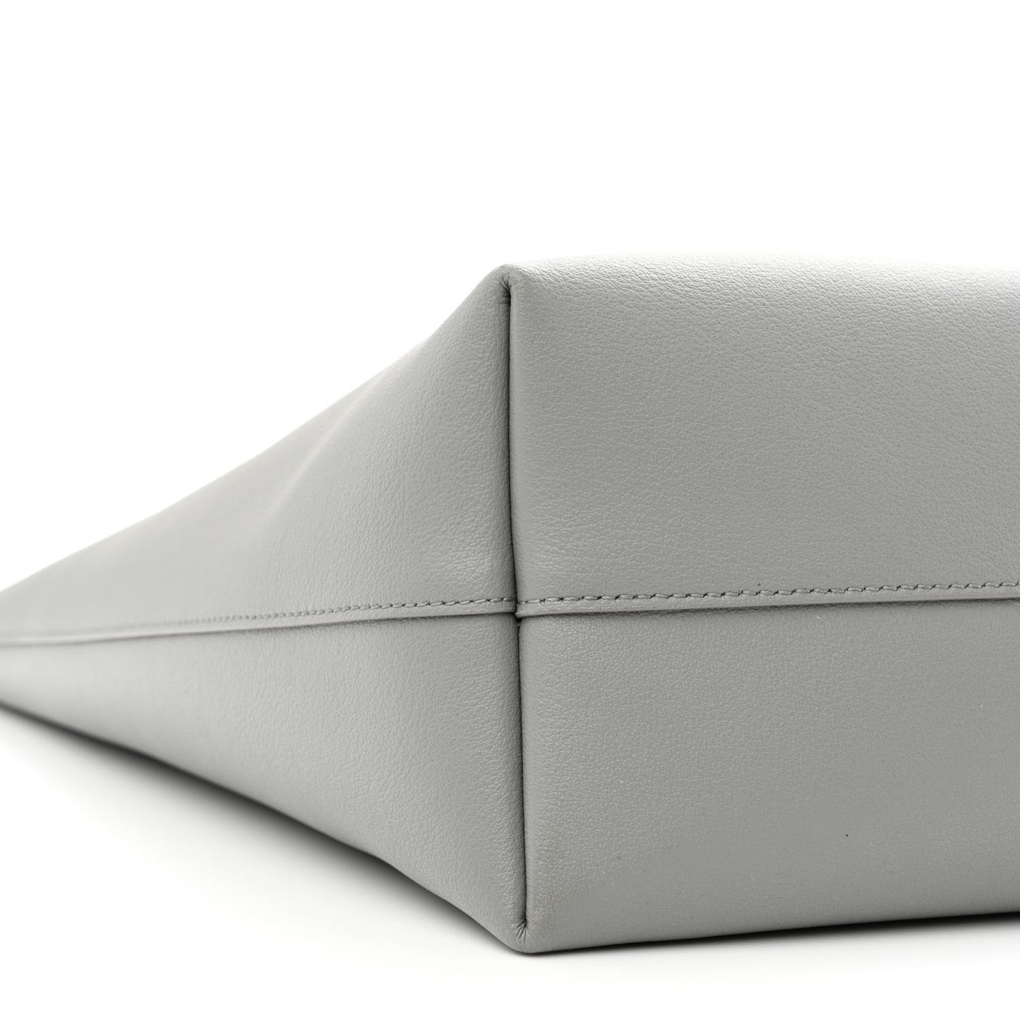 Calfskin East West Shopping Tote Fog
