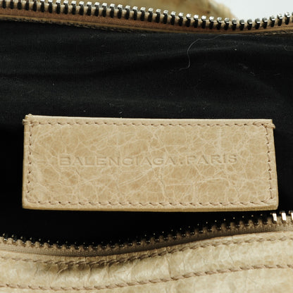 Balenciaga Agneau Giant 21 Silver Hardware Folder Sahara 7 of 8