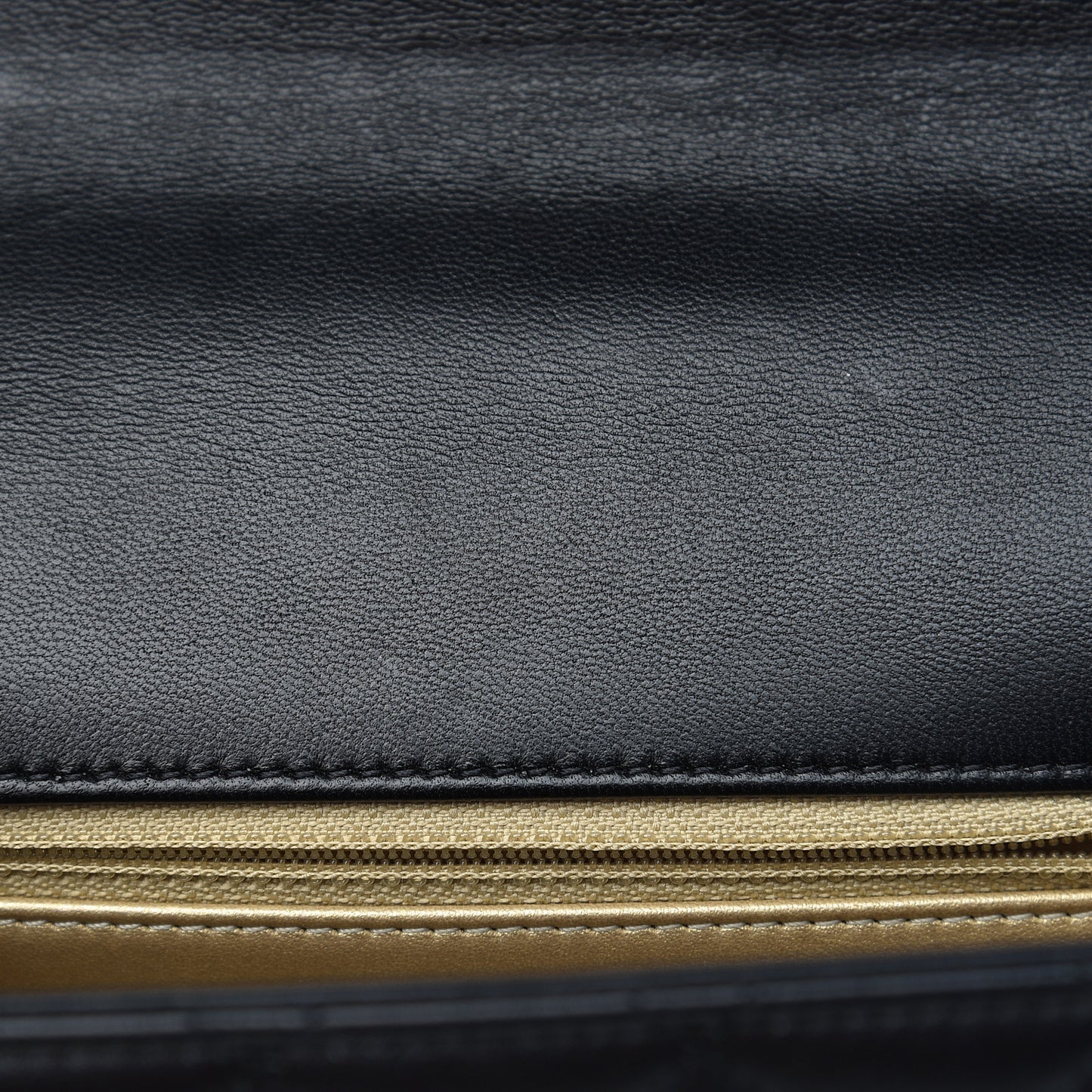 Lambskin Quilted La Parisienne Top Handle Flap Black