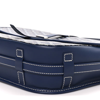 Goyard Goyardine Belvedere II MM Messenger Bag Navy 8 of 8