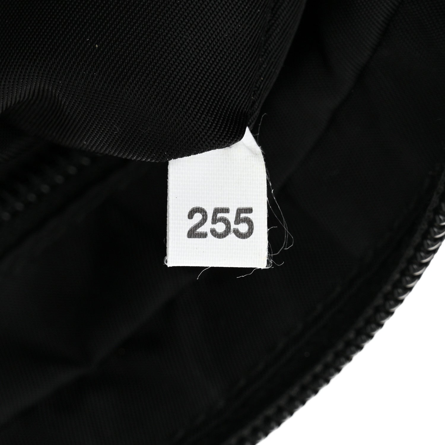 Prada Tessuto Nylon Belt Bag Black 8 of 12